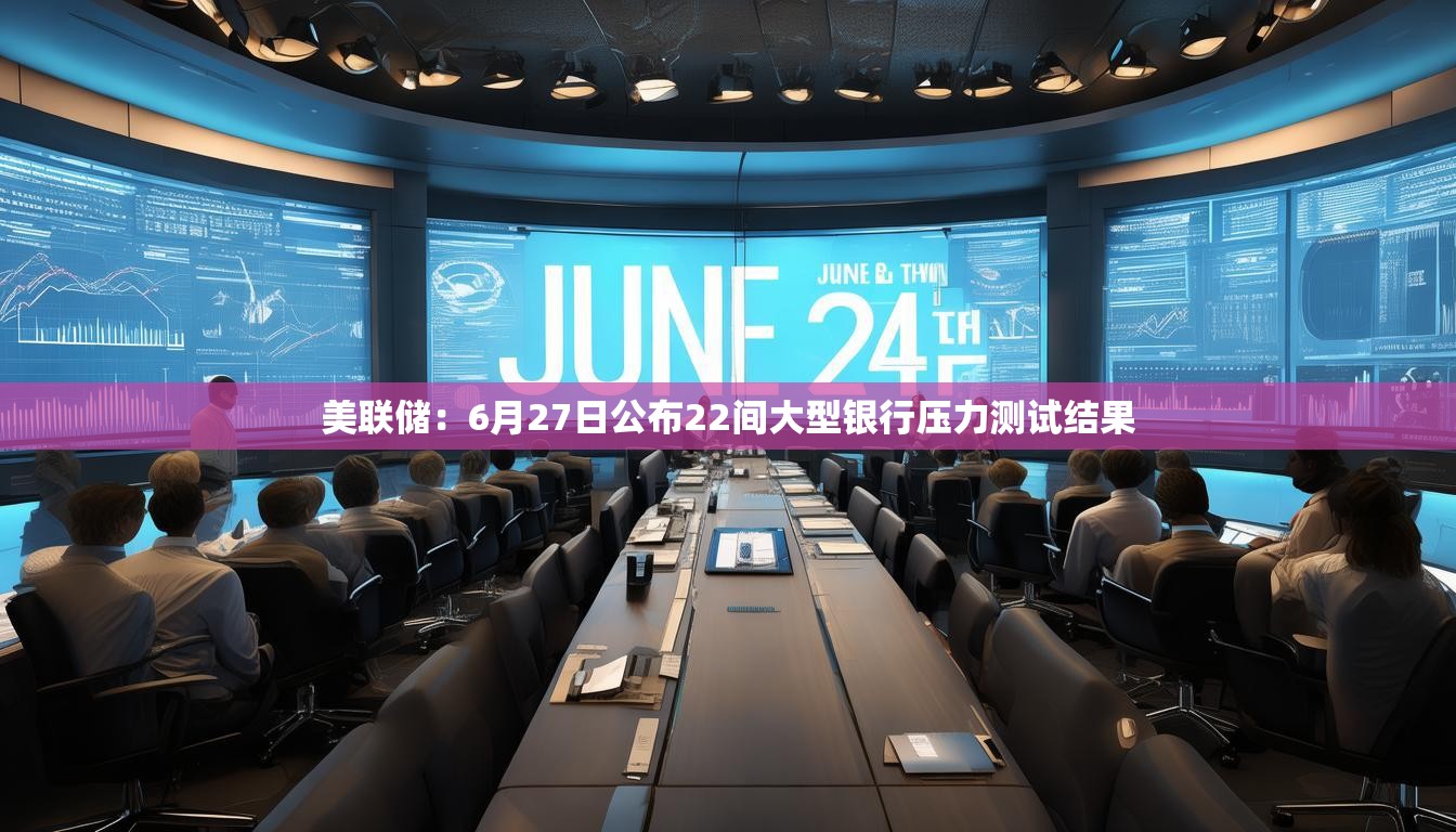 美联储：6月27日公布22间大型银行压力测试结果