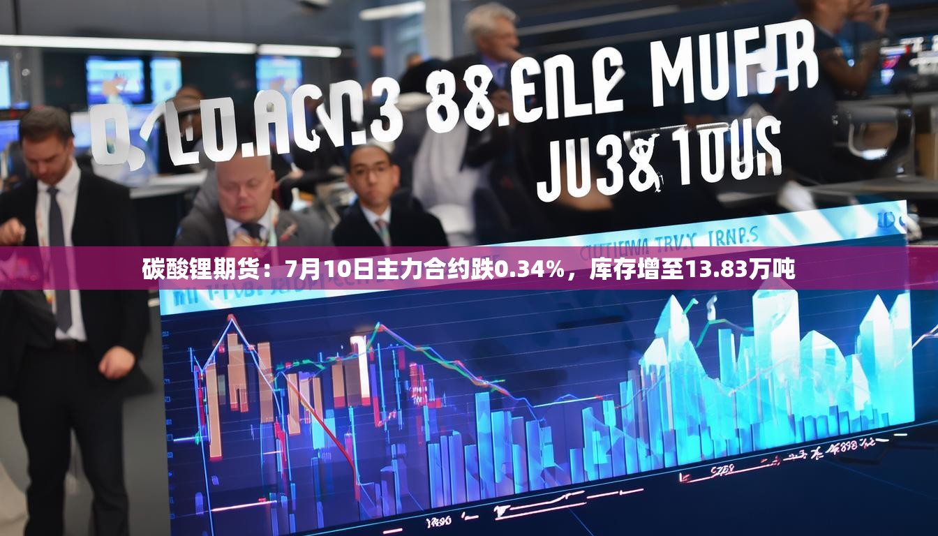 碳酸锂期货：7月10日主力合约跌0.34%，库存增至13.83万吨
